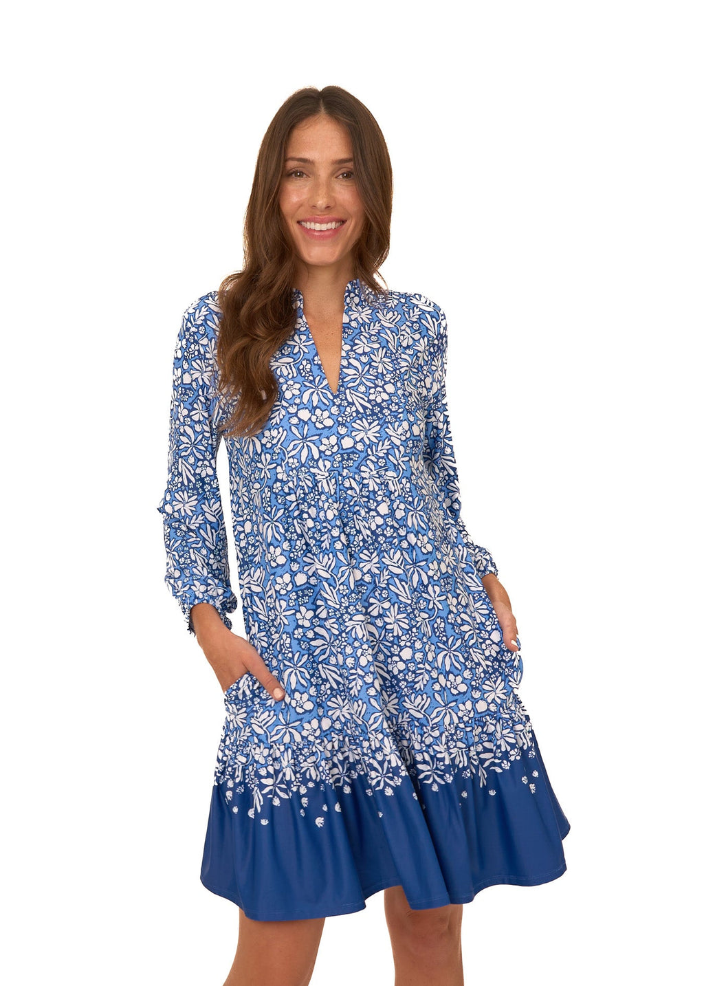 Cabana Life Seaside Floral Relaxed Dress