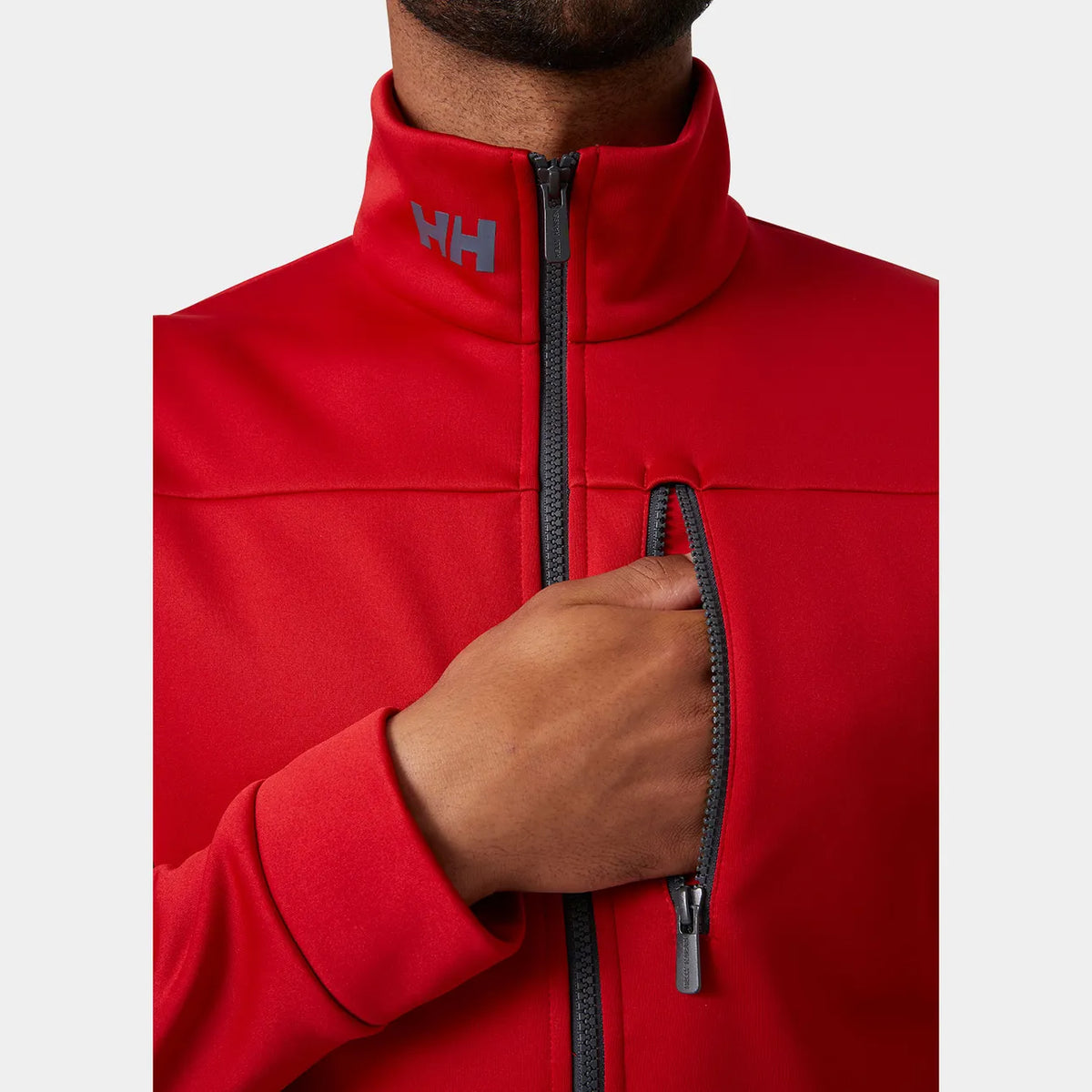 Helly Hansen Men's Crew Fleece Jacket - Navy