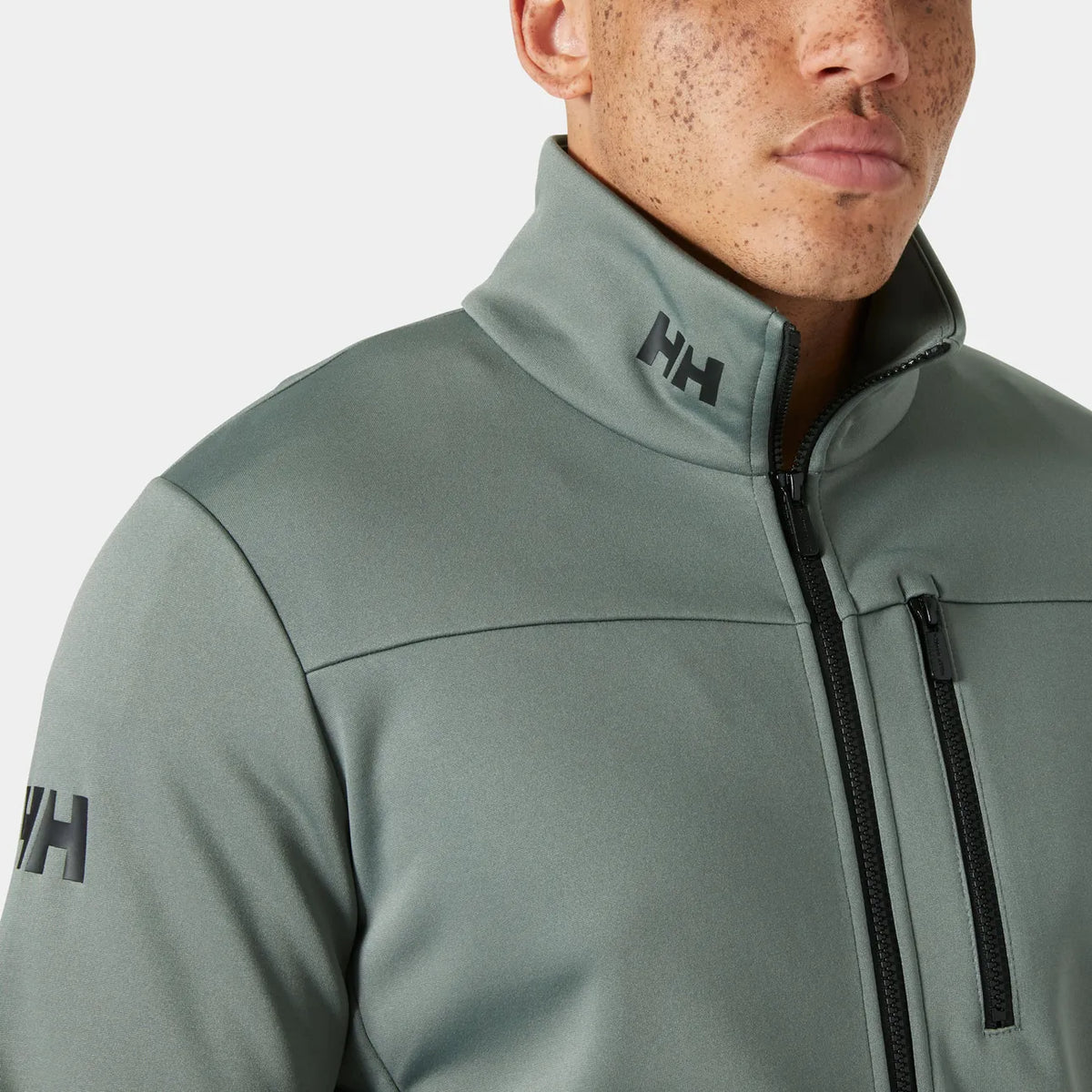 Helly Hansen Men's Crew Fleece Jacket - Navy