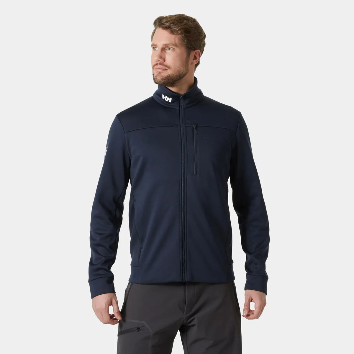 Helly Hansen Men's Crew Fleece Jacket - Navy