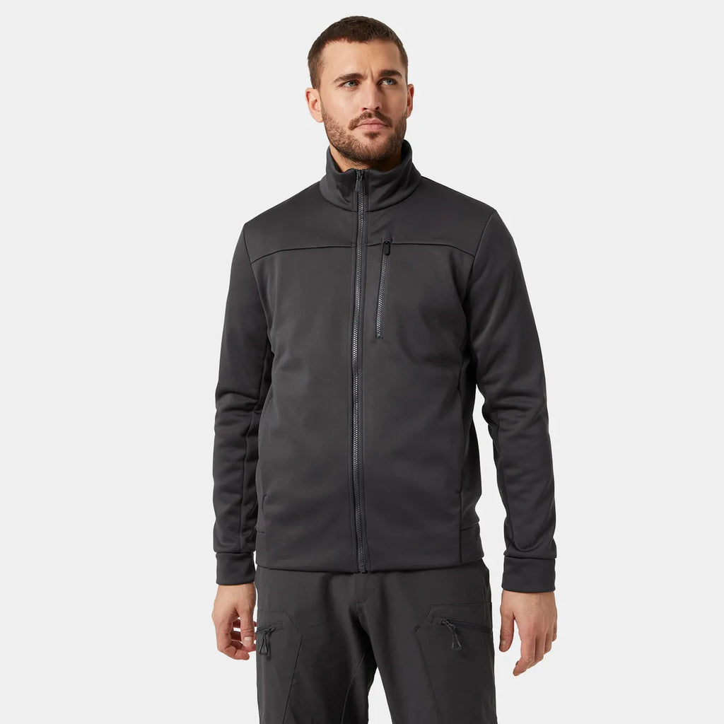 Helly Hansen Men's Crew Fleece Jacket - Ebony