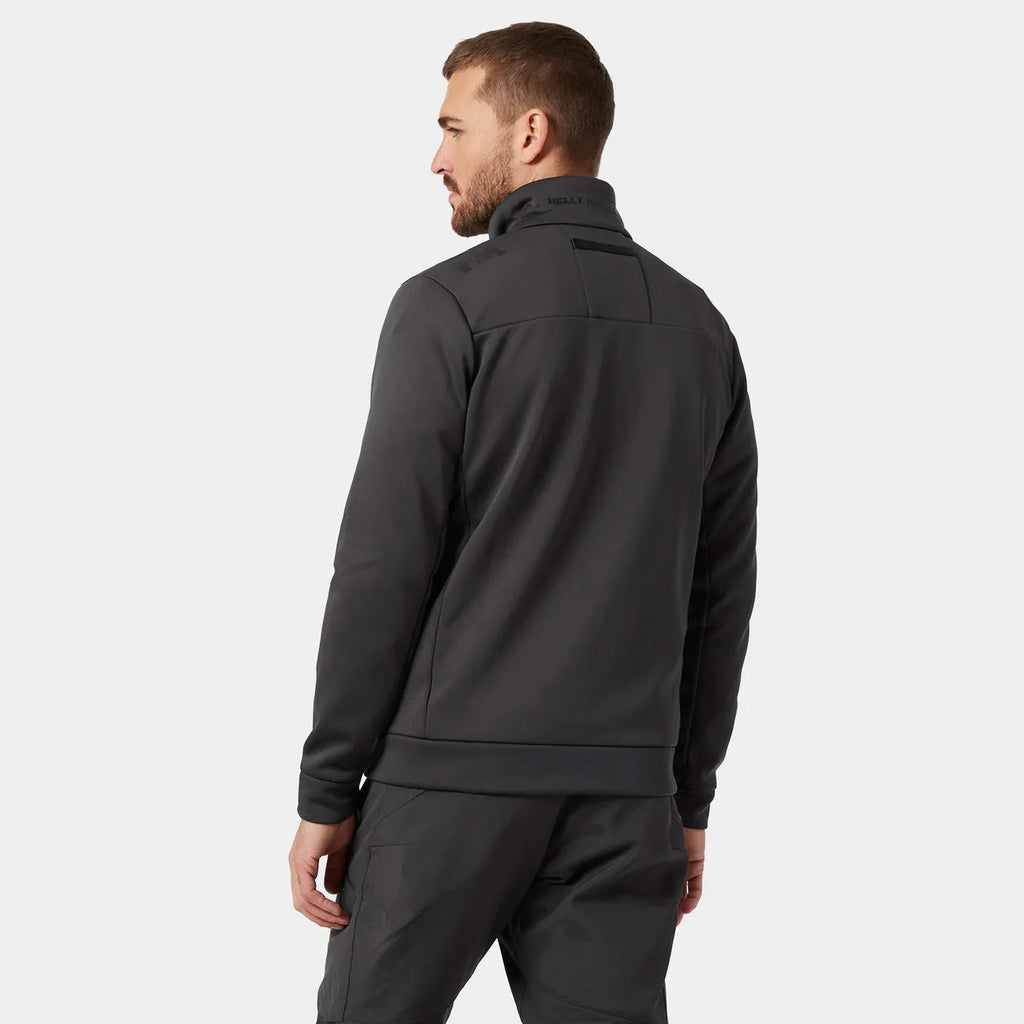 Helly Hansen Men's Crew Fleece Jacket - Grey Cactus
