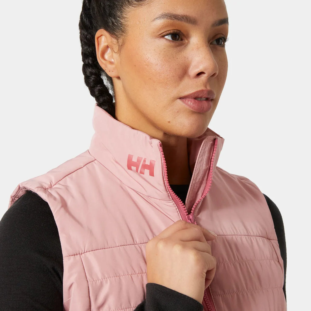 Helly Hansen Women's Crew Insulator Vest 2.0 - LIGHT CYAN