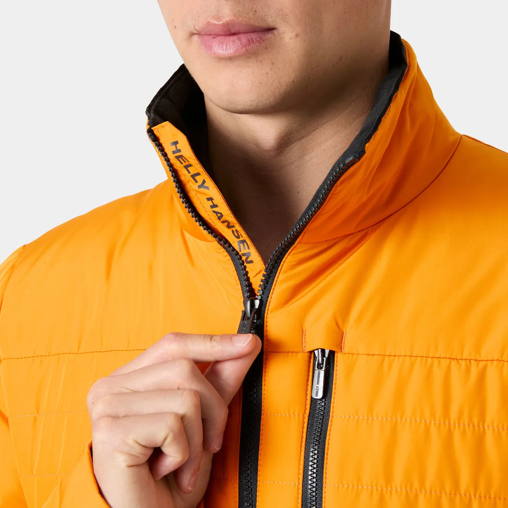 Helly Hansen Men's Crew Insulator Jacket 2.0 - IGNITE ORANGE