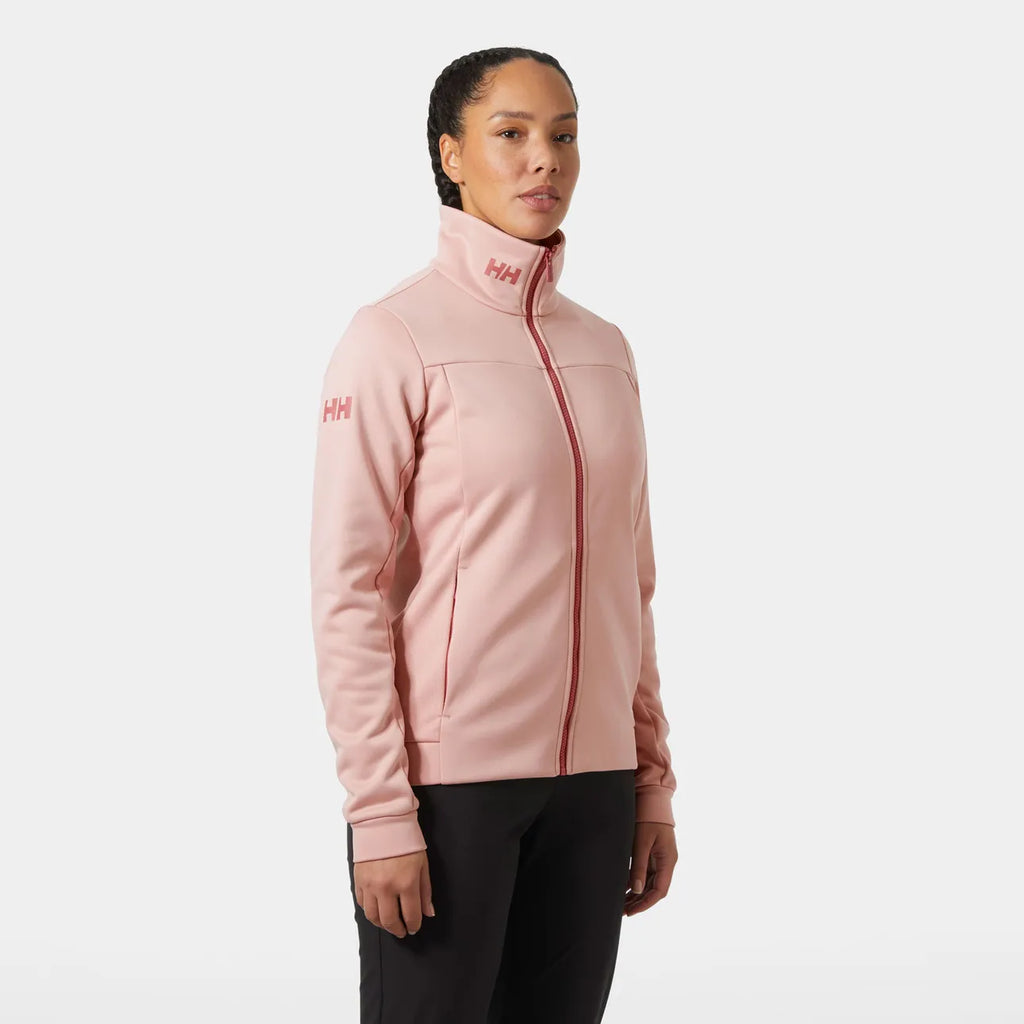 Helly Hansen Women's Crew Fleece Jacket - Navy Stripe