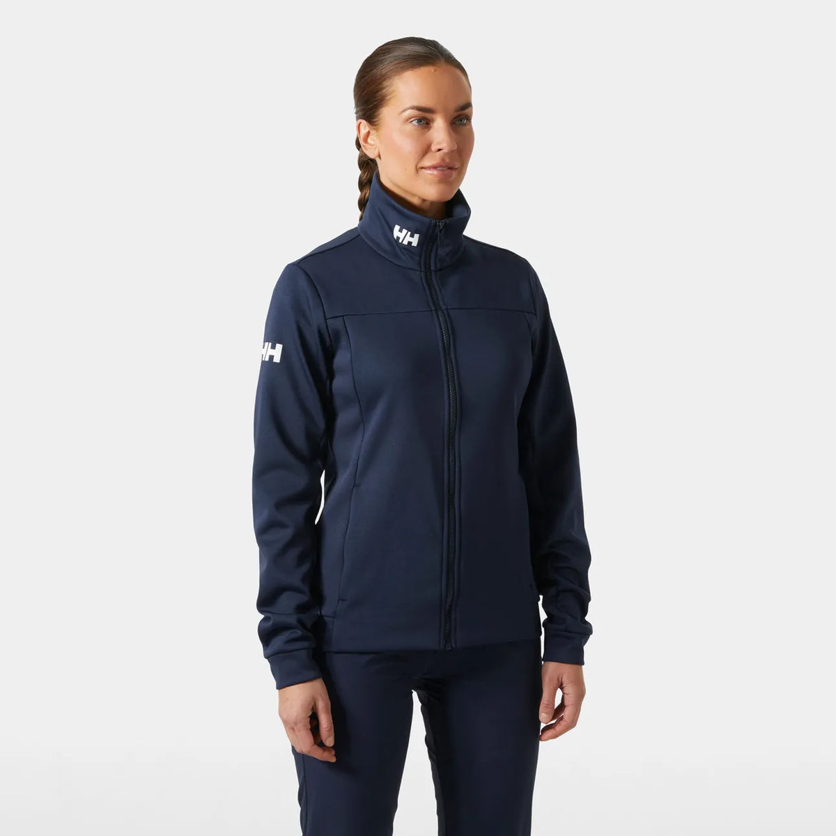 Helly Hansen Women's Crew Fleece Jacket - Navy