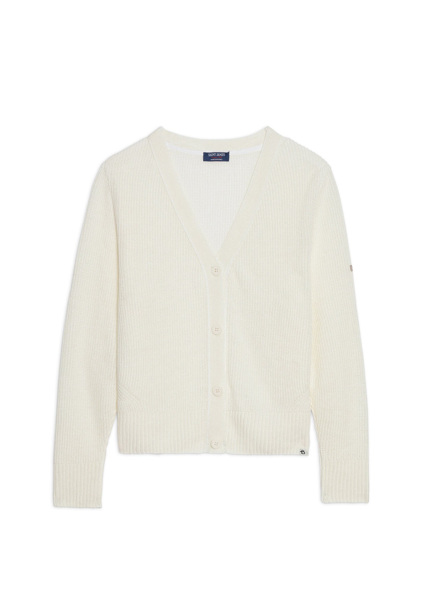 Saint James Saint James x Brumes linen cardigan (IVORY)