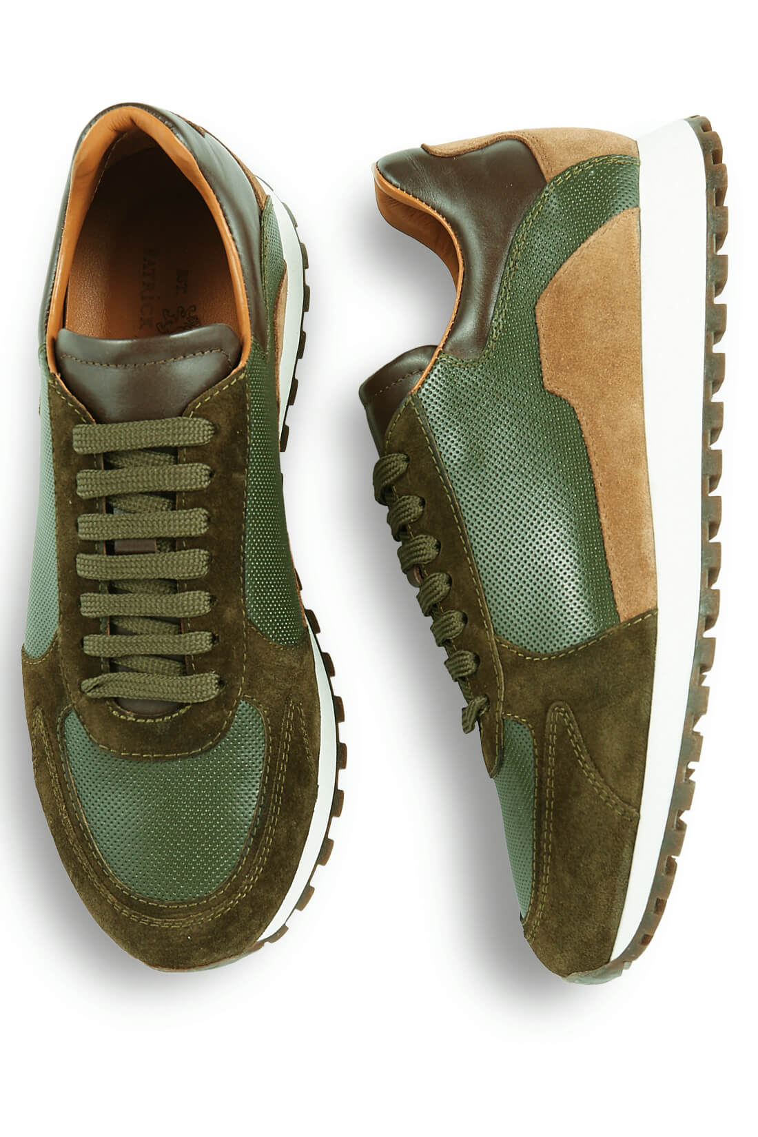 Patrick James Leather Suede Performance Sneaker