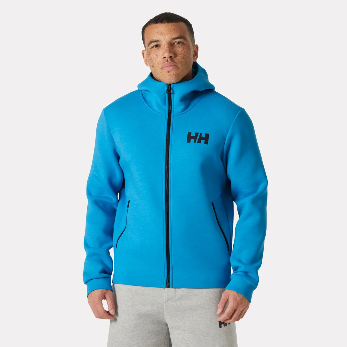 Helly Hansen Men's HP Ocean Sailing Full-Zip Jacket 2.0 - Cyan