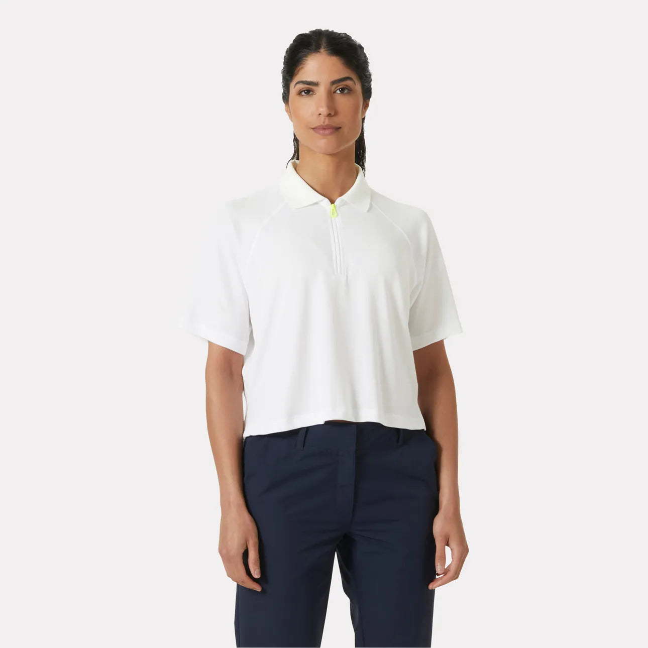 Helly Hansen W Inshore Zip Crop Polo