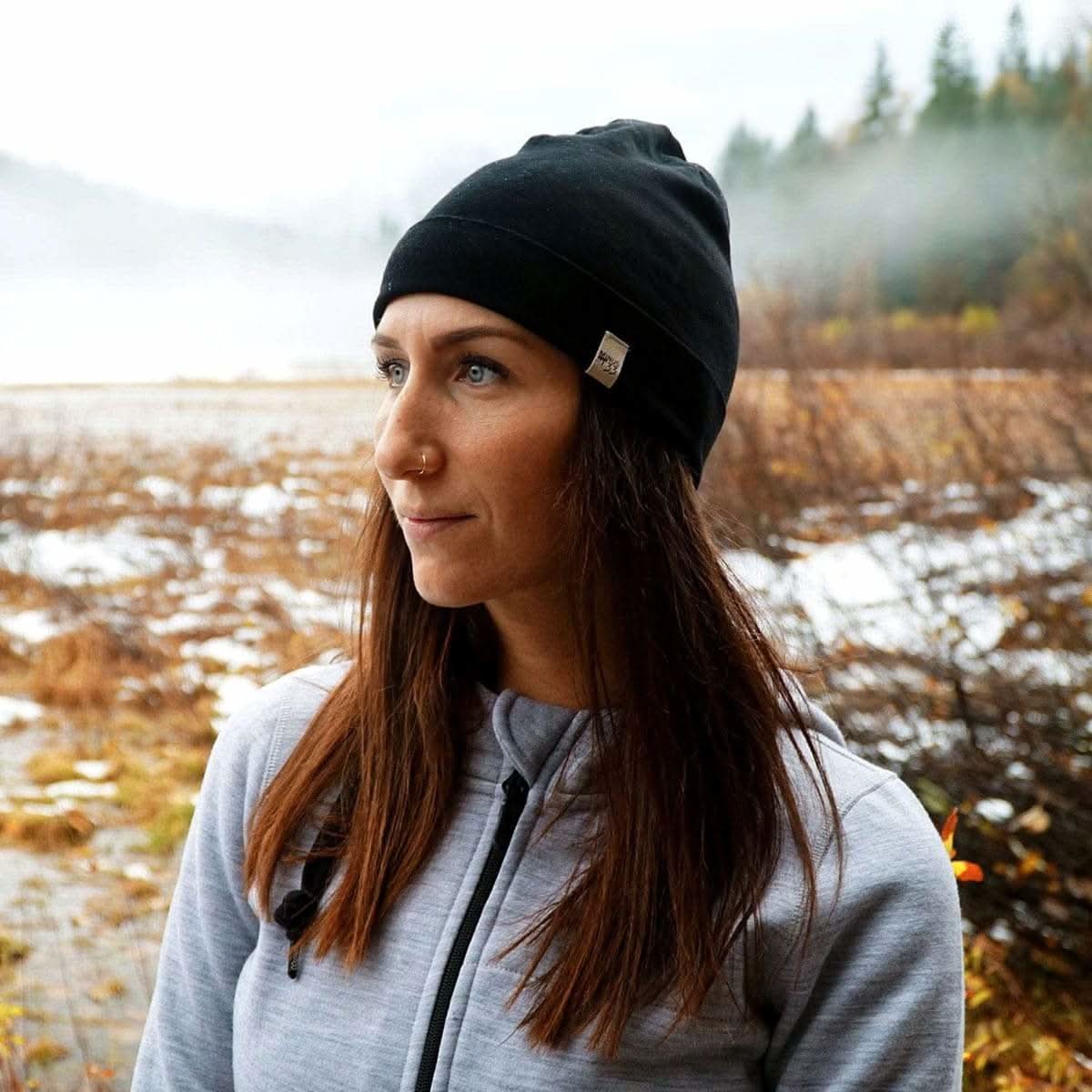 Lightweight Wool Cuff Beanie - 100% Merino Wool