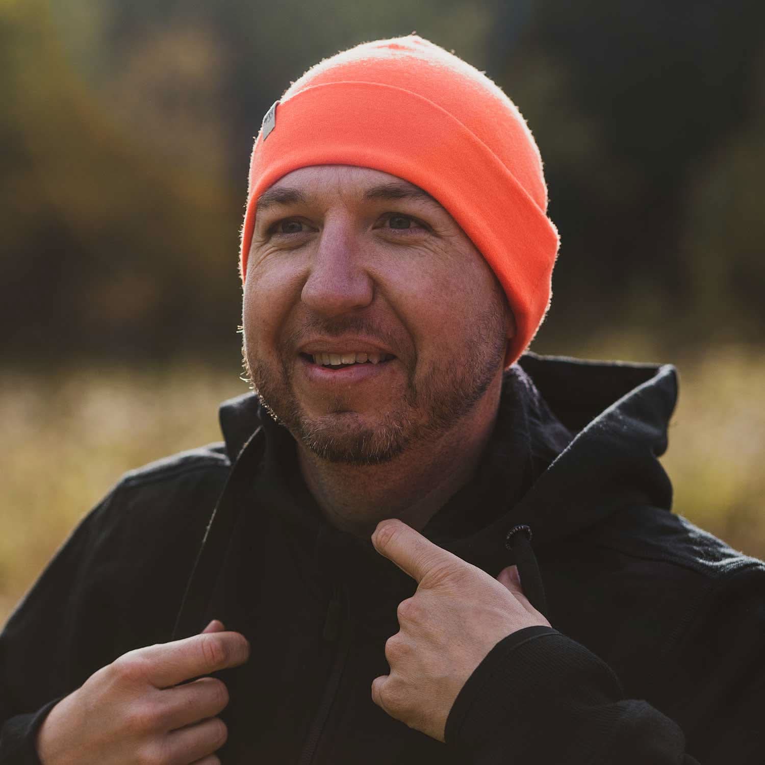 Lightweight Wool Cuff Beanie - 100% Merino Wool