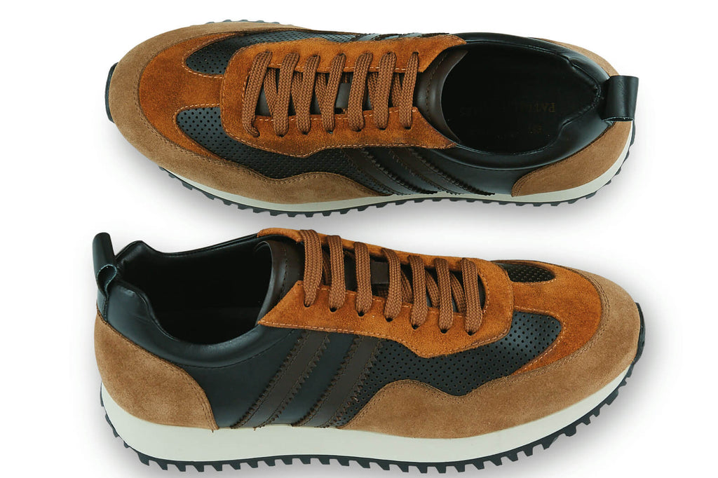Patrick James Leather Suede Performance Sneaker