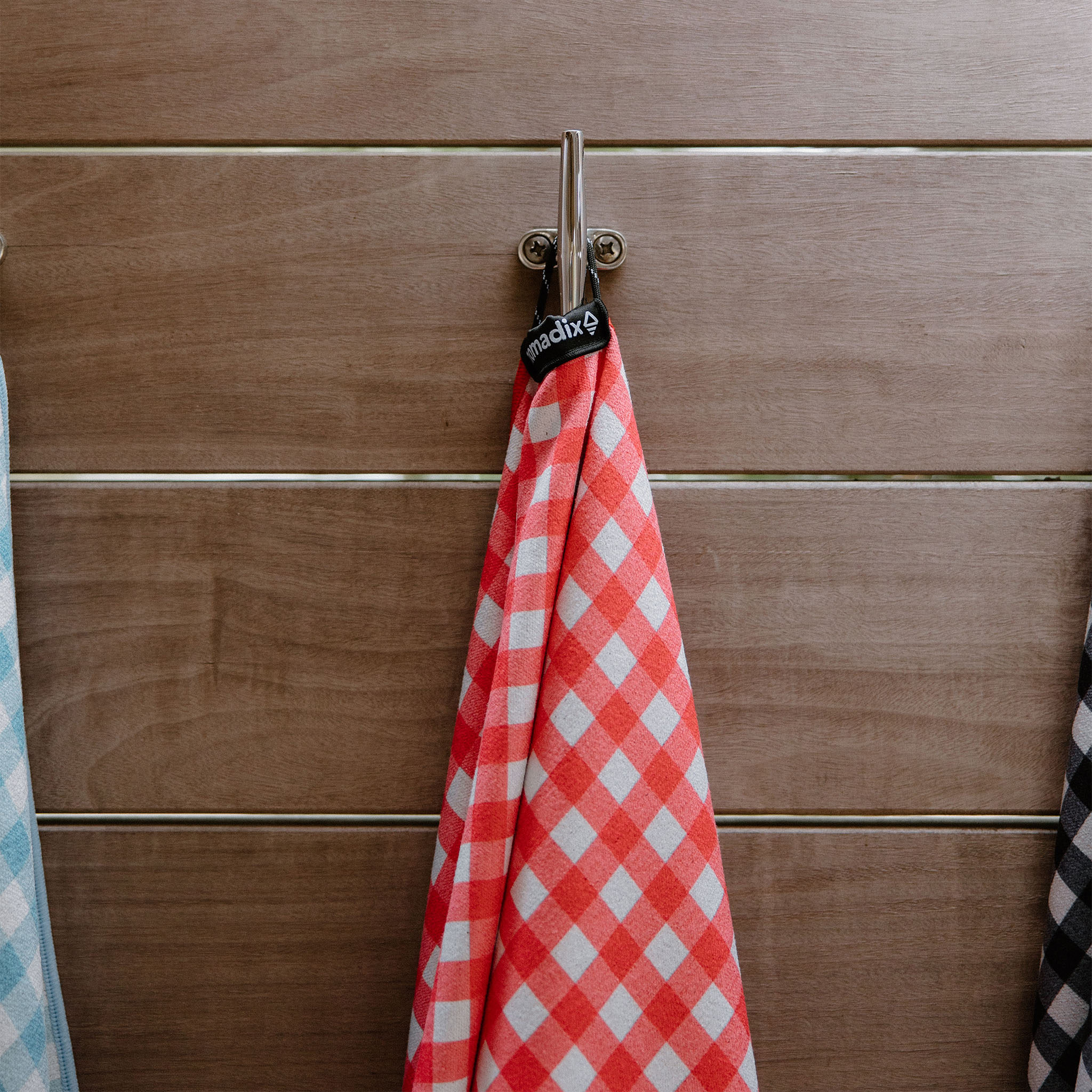 Nomadix Original Towel: Gingham Red