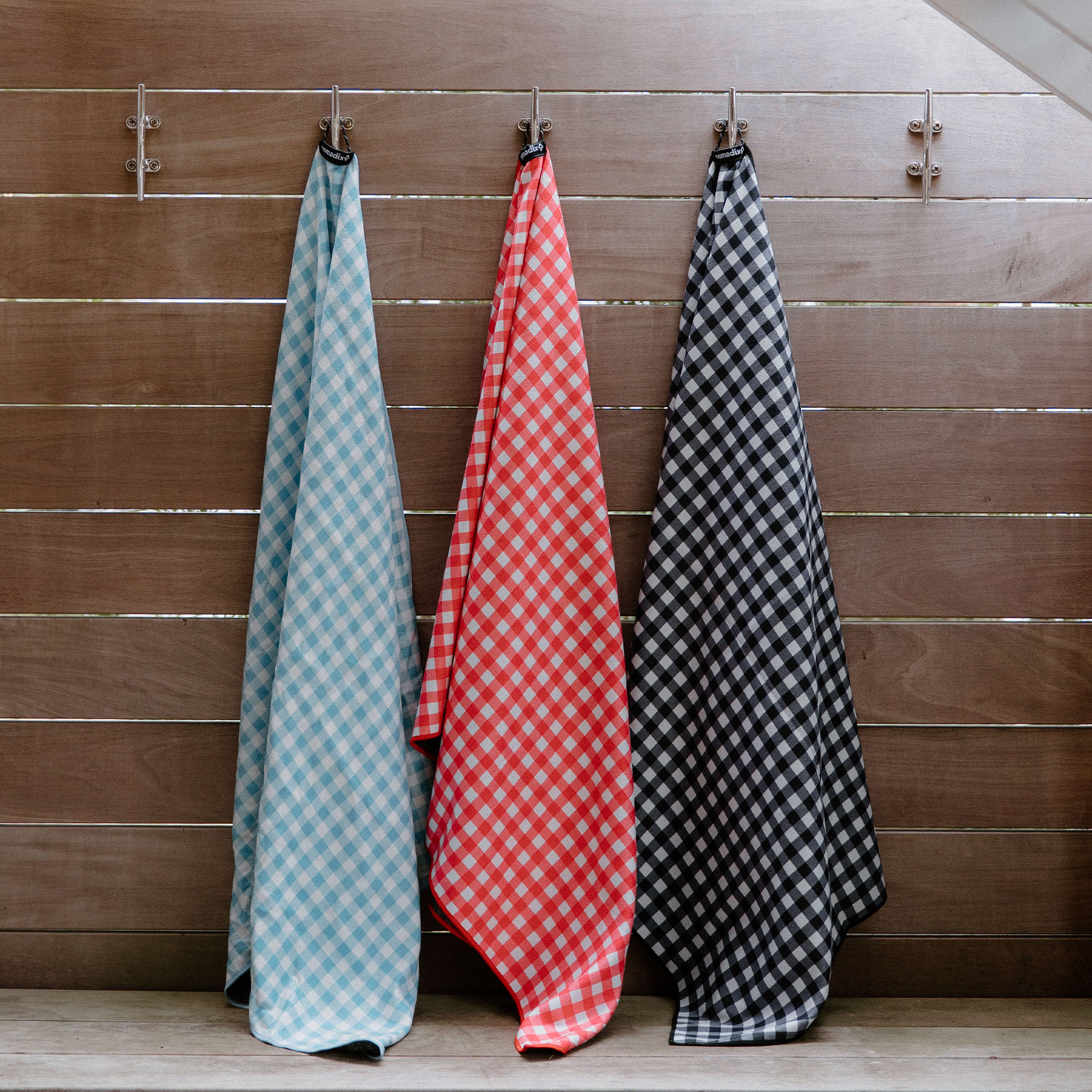 Nomadix Original Towel: Gingham Red