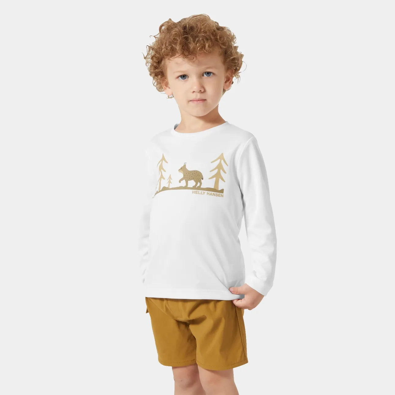 Helly Hansen Kids' Tech Graphic Long Sleeve Top