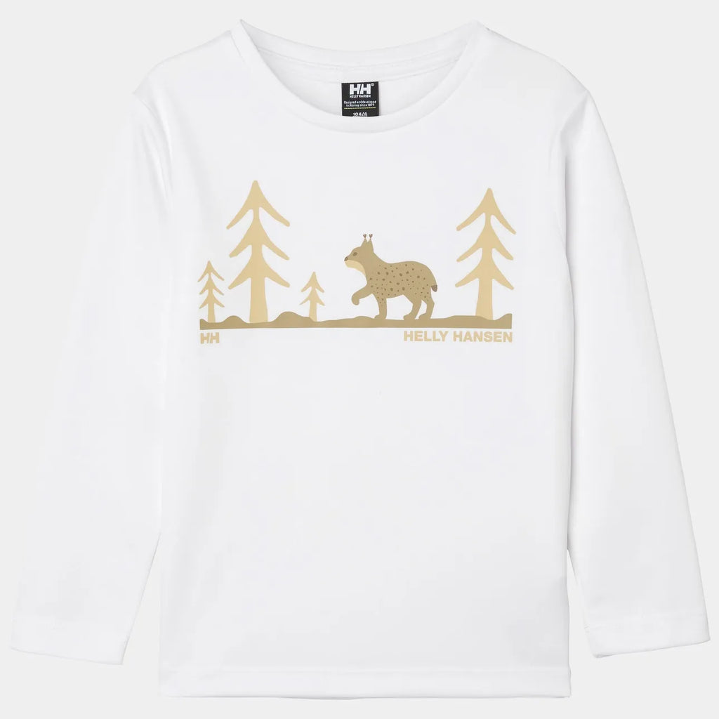 Helly Hansen Kids' Tech Graphic Long Sleeve Top