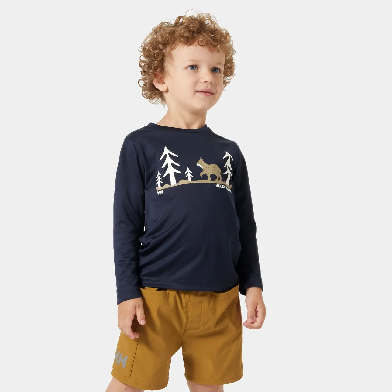 Helly Hansen Kids' Tech Graphic Long Sleeve Top
