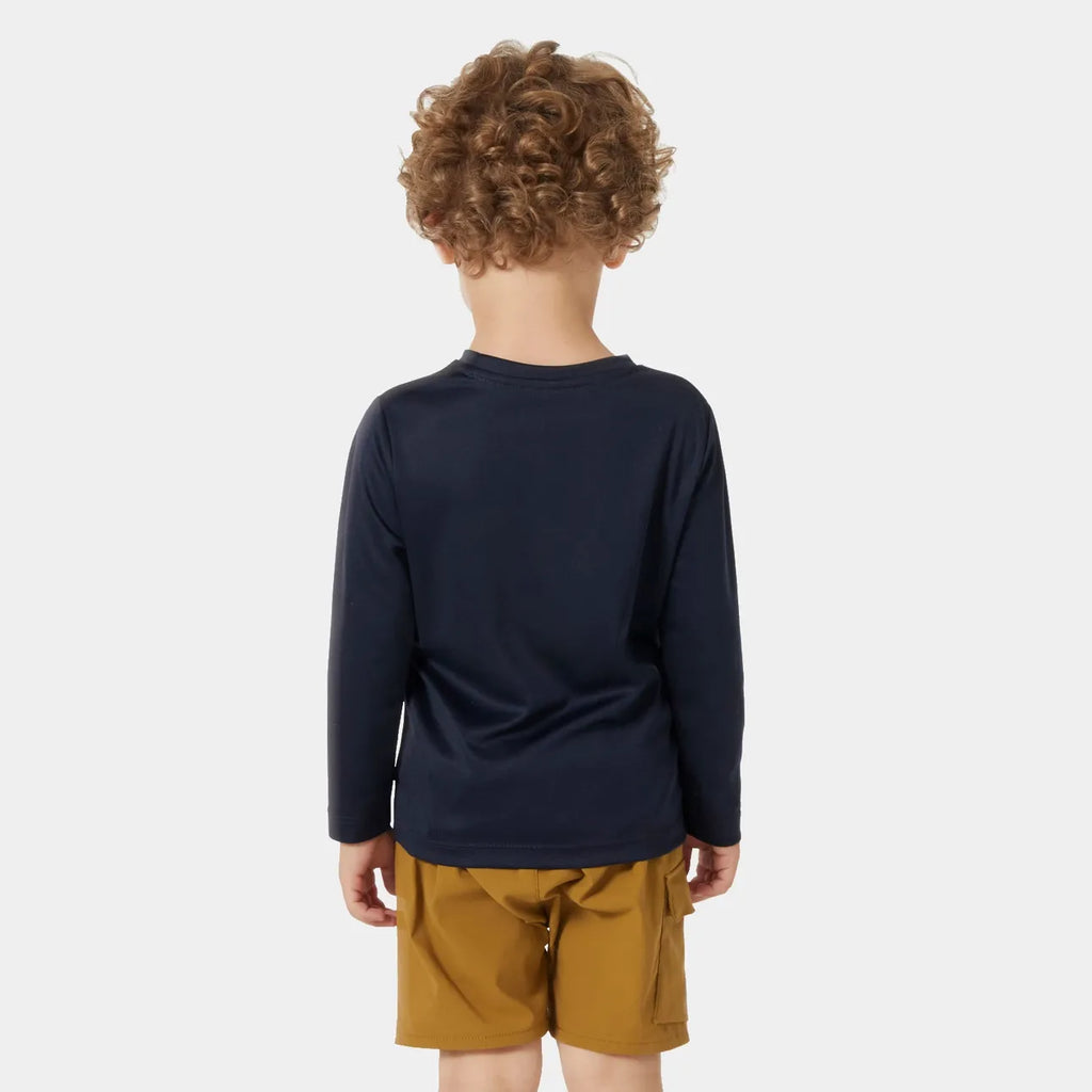 Helly Hansen Kids' Tech Graphic Long Sleeve Top