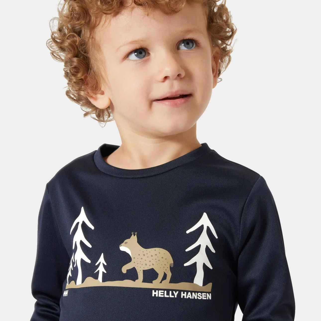 Helly Hansen Kids' Tech Graphic Long Sleeve Top