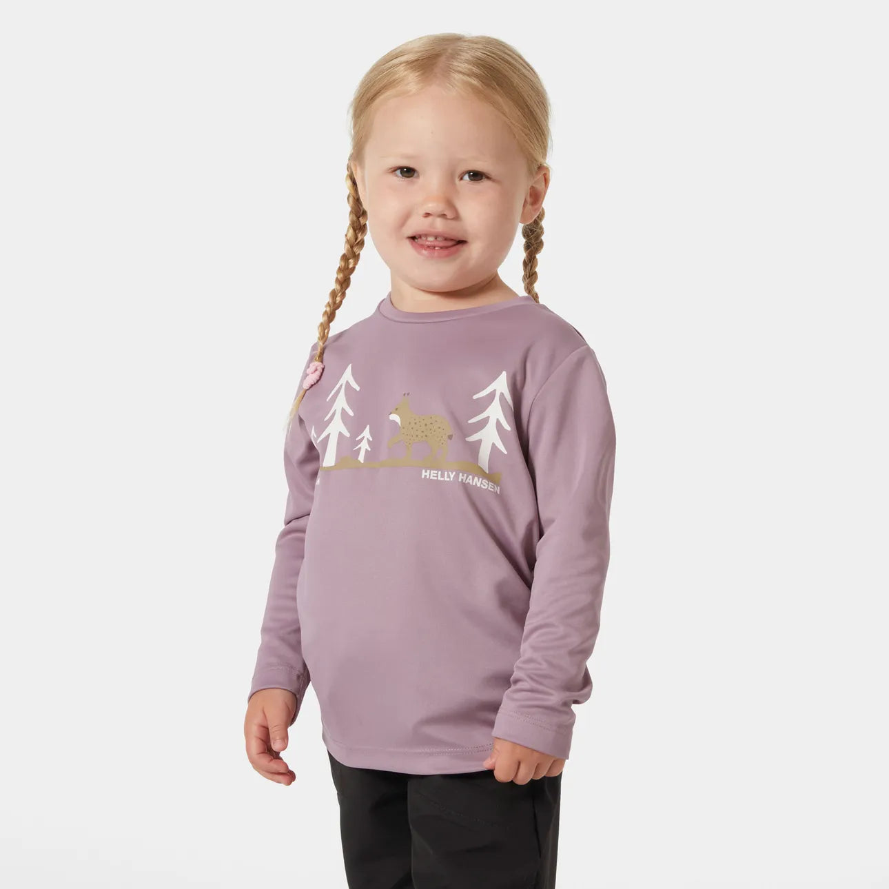 Helly Hansen Kids' Tech Graphic Long Sleeve Top