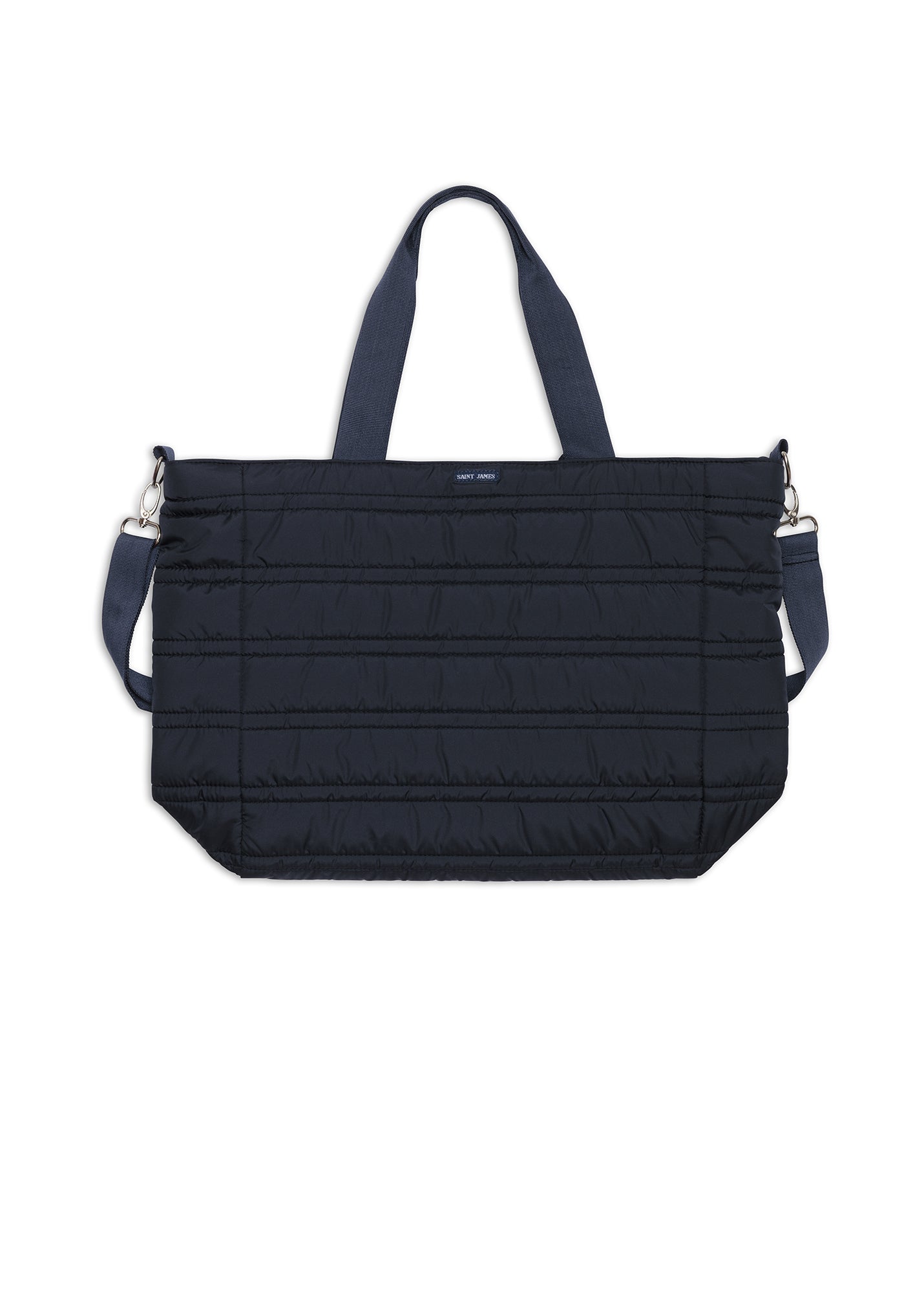 Saint James DOUDOUNE BAG - Quilted Puffer Tote Bag (NAVY)