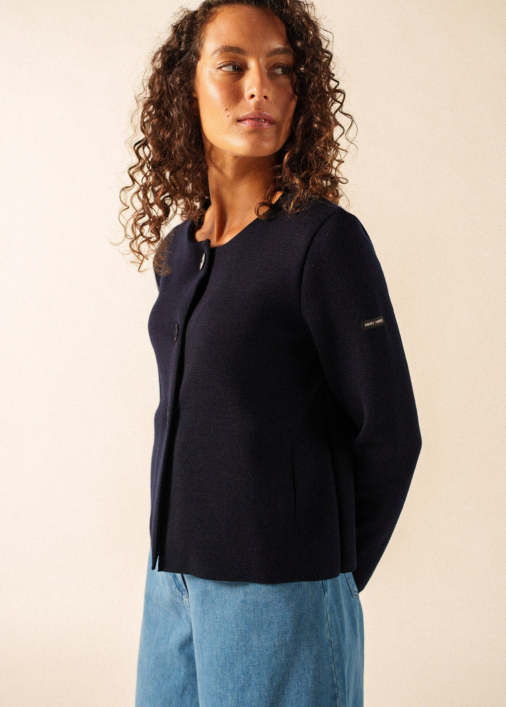 Montpellier wool jacket (NAVY)