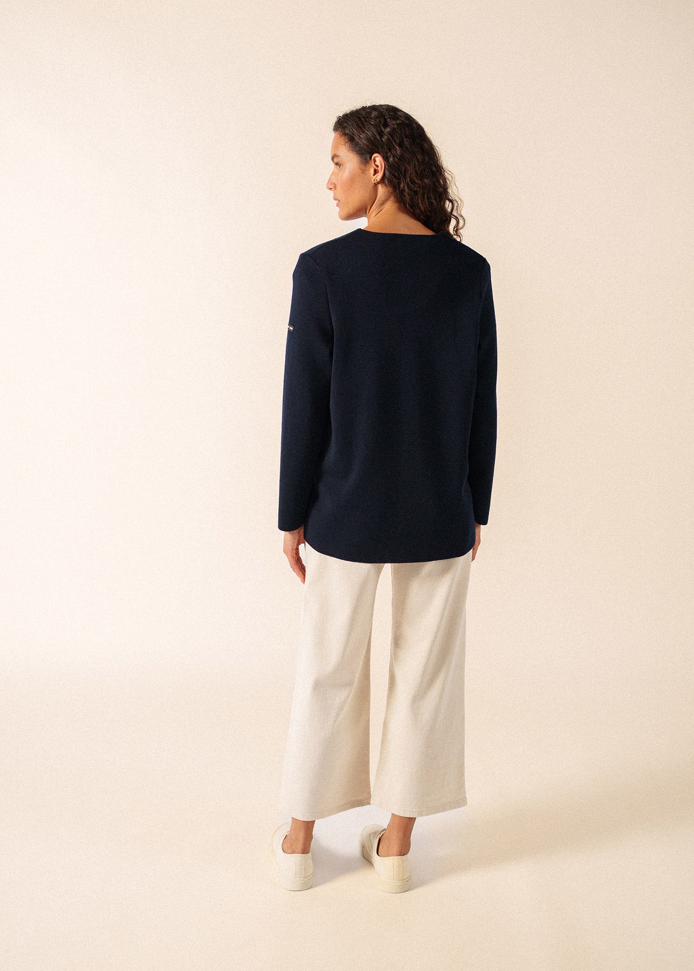 FRONTIGNAN Nautical Knit Jacket (NAVY)