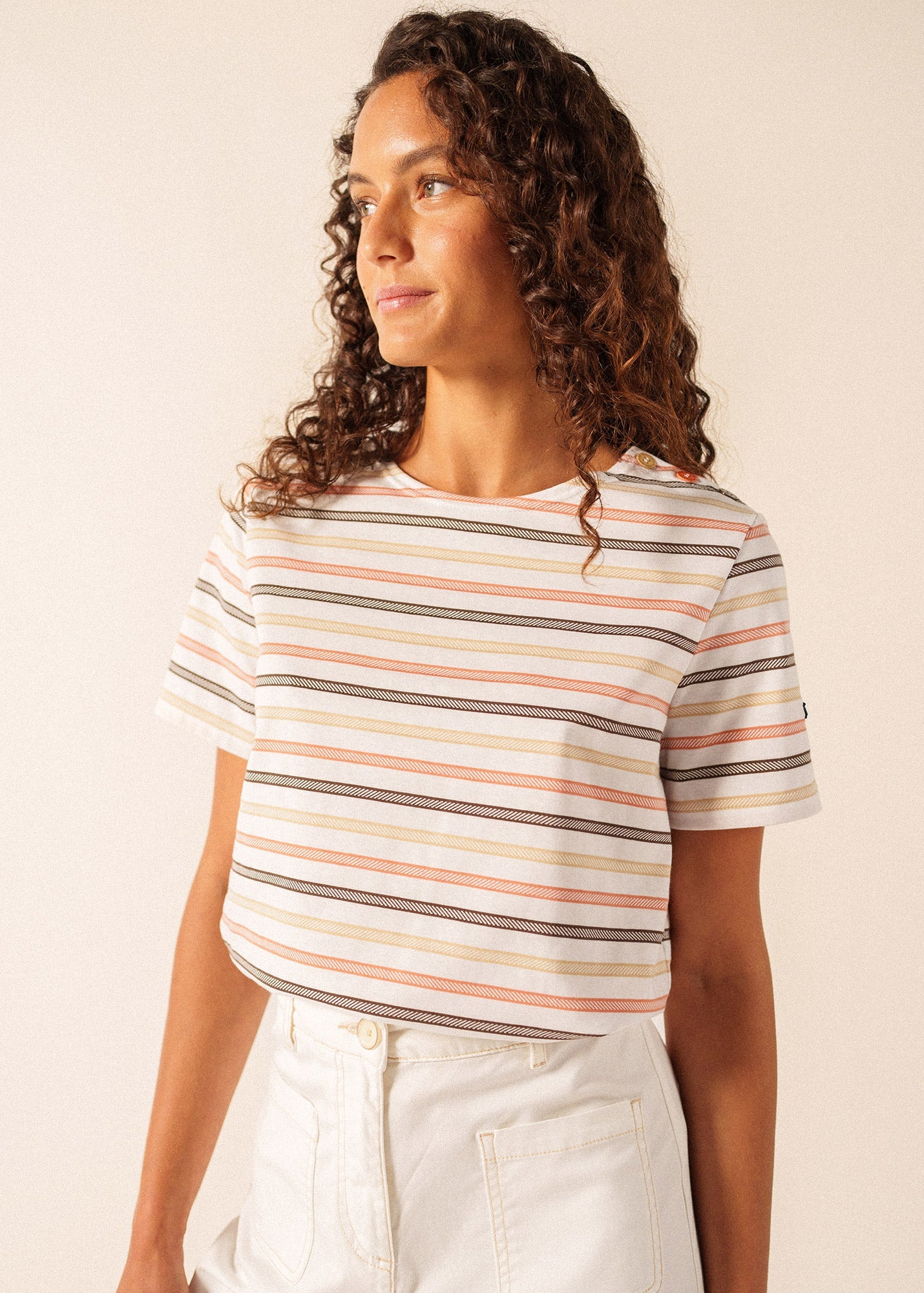 Saint James GOURY Breton Tee (INTERWOVEN EARTH)