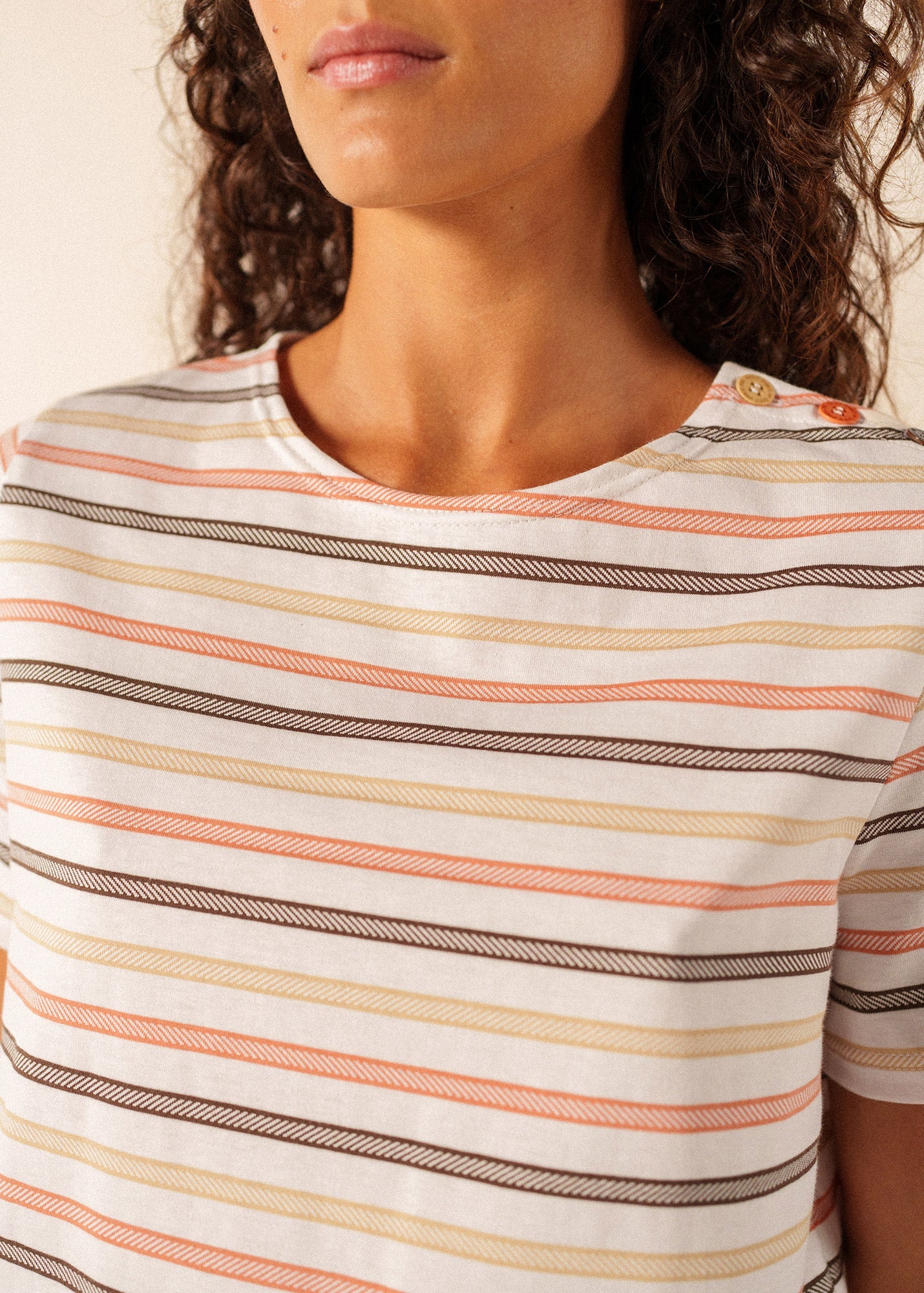 Saint James GOURY Breton Tee (INTERWOVEN EARTH)