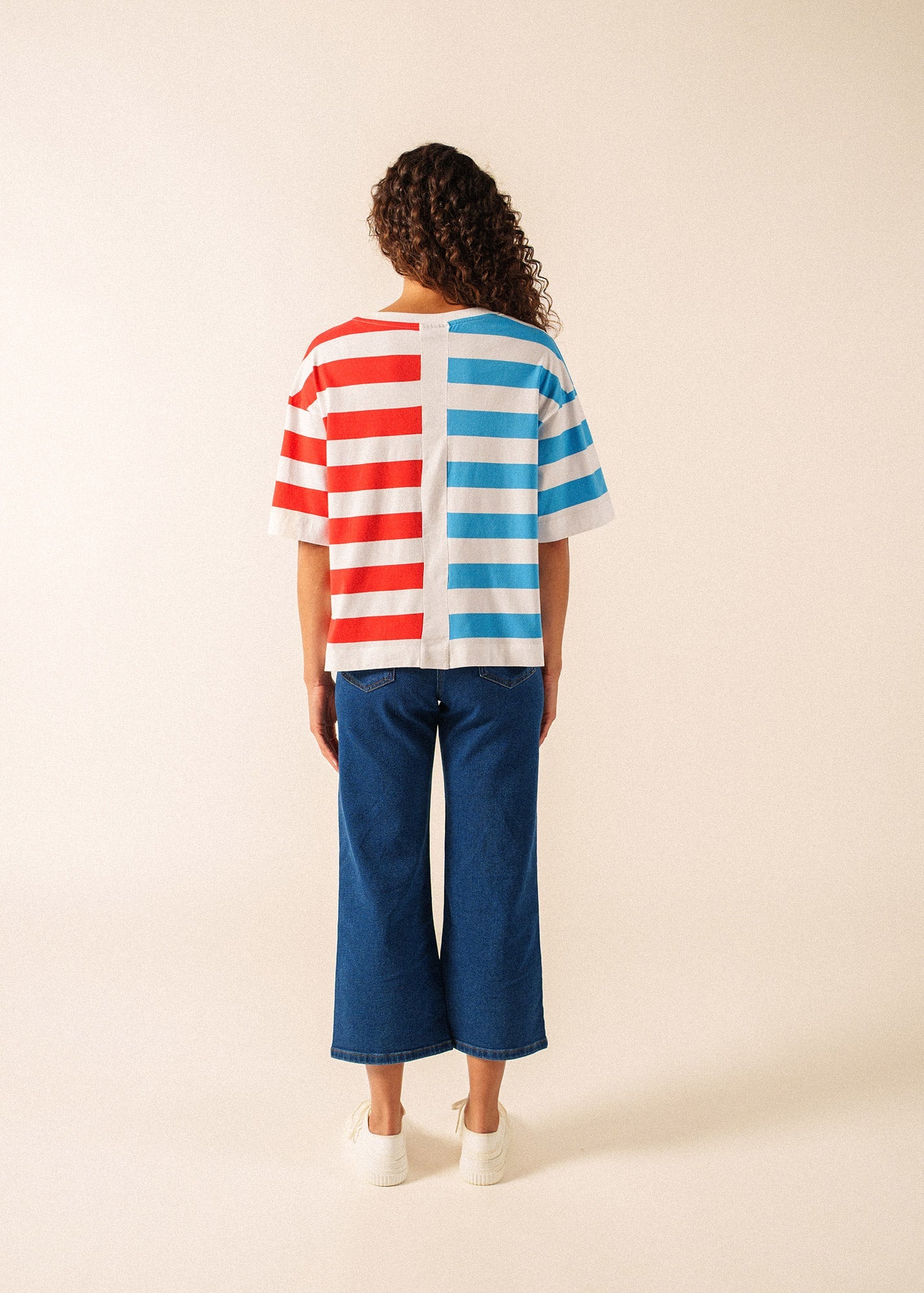 Saint James ESTELLE Graphic Striped T-Shirt (PLAY)