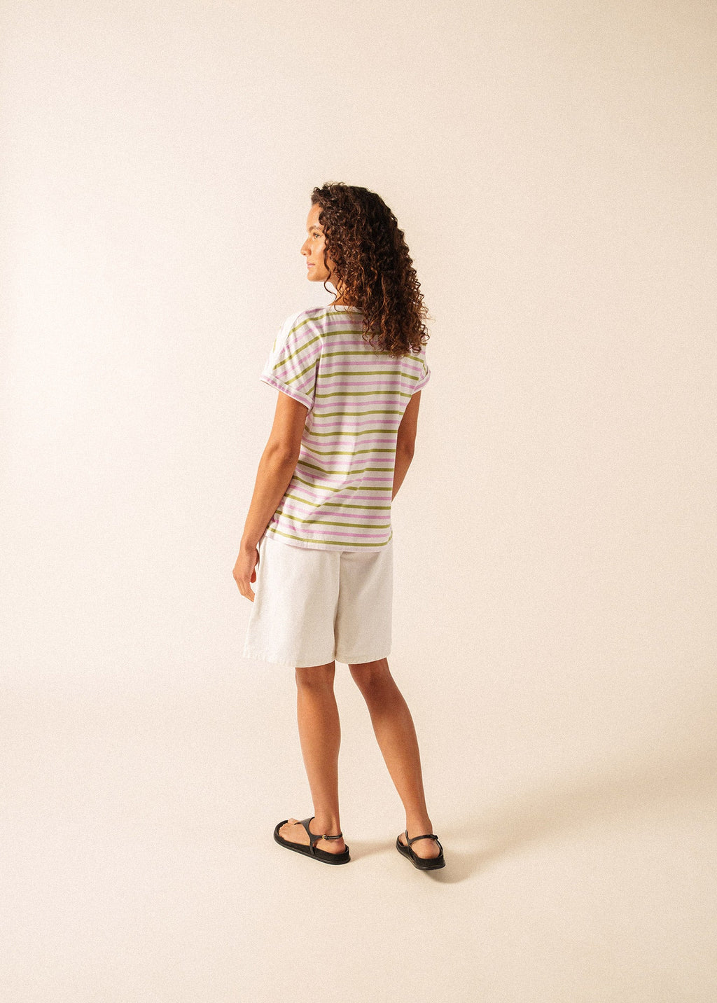 Saint James ELISE Boat Neck Striped T-Shirt (ACCALMIE)