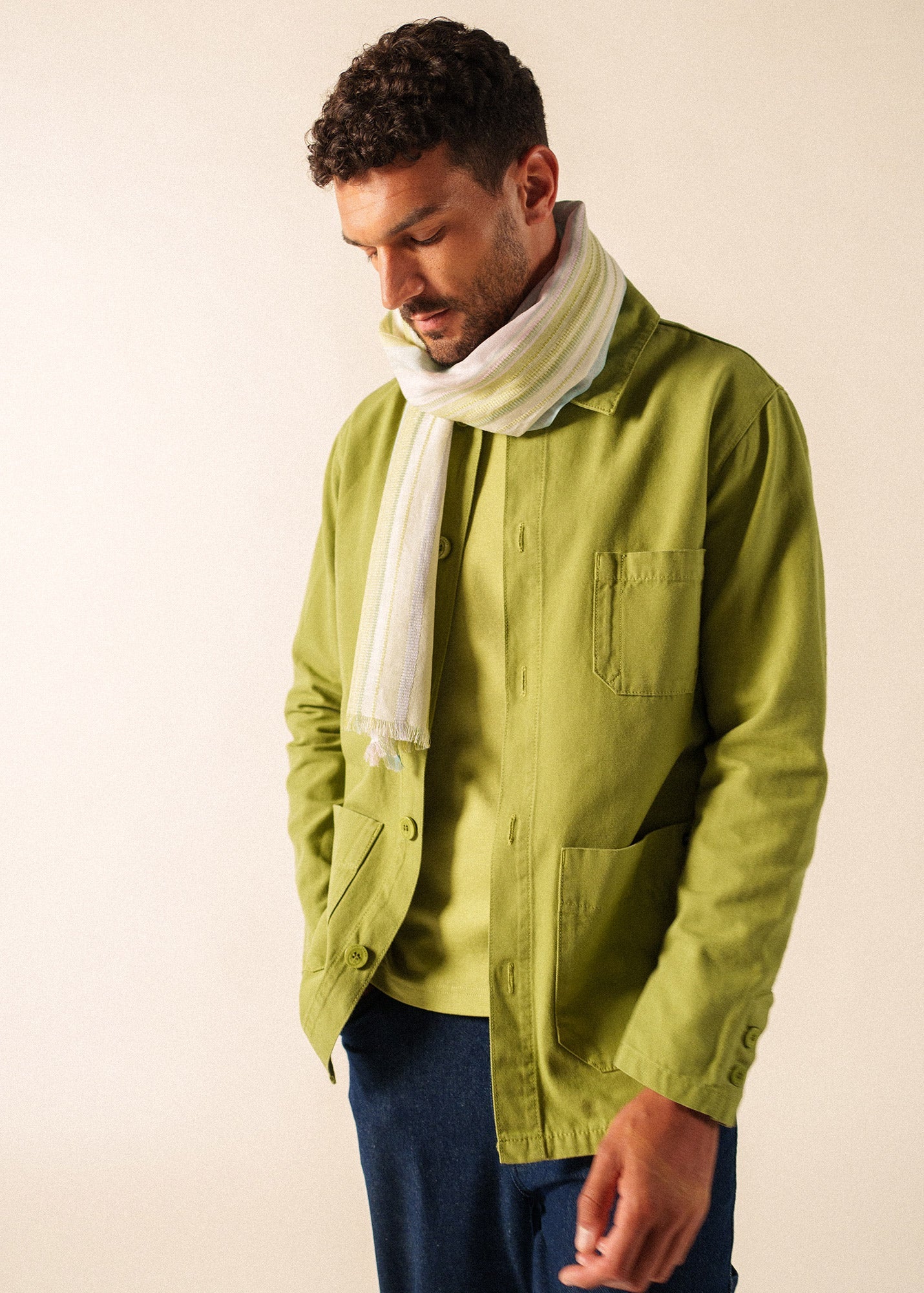 Multicolored striped scarf (ACCALMIE)