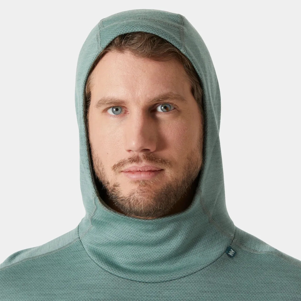 Helly Hansen Men's LIFA® Merino Midweight 2-In-1 Base Layer Hoodie