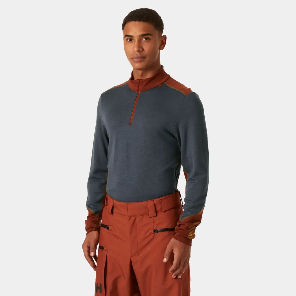 Helly Hansen Men's LIFA® Merino Midweight Half-Zip Base Layer