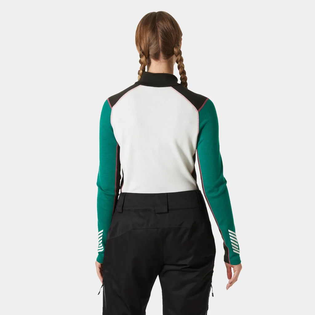 Helly Hansen Women's LIFA® Merino Midweight Half-Zip Base Layer - Black