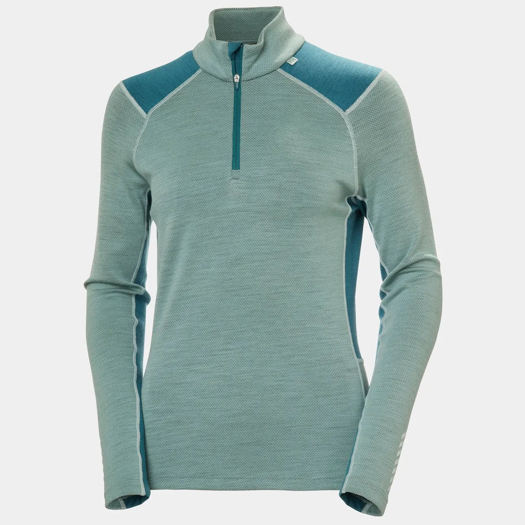 Helly Hansen Women's LIFA® Merino Midweight Half-Zip Base Layer - Black