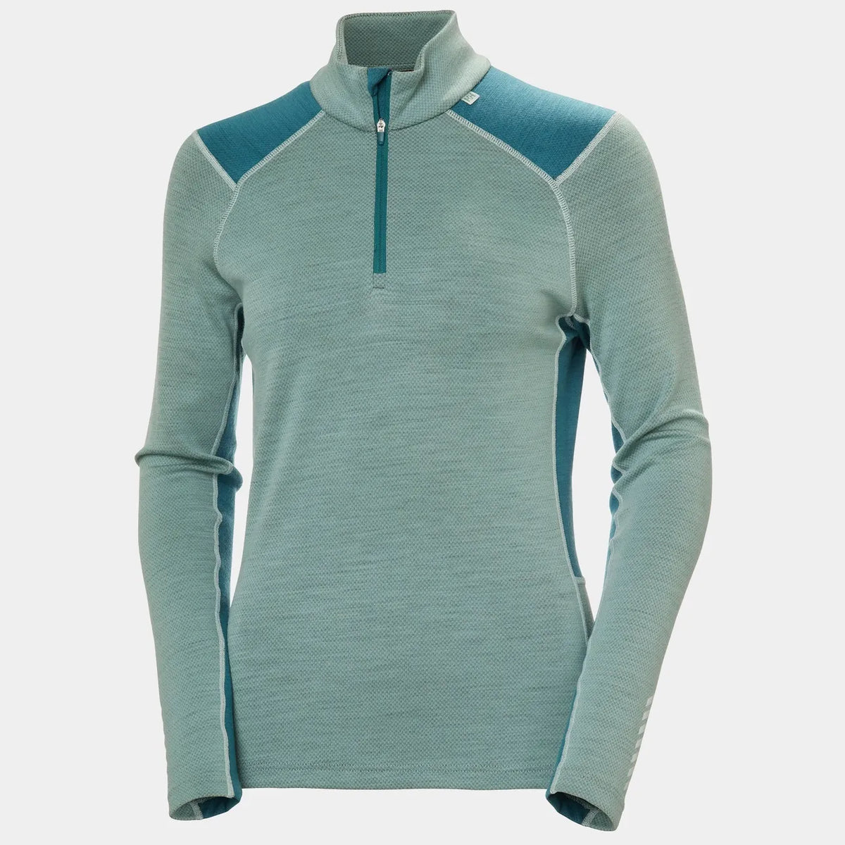 Helly Hansen Women's LIFA® Merino Midweight Half-Zip Base Layer - Bright Blue
