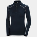 Helly Hansen Women's LIFA® Merino Midweight Half-Zip Base Layer - Navy