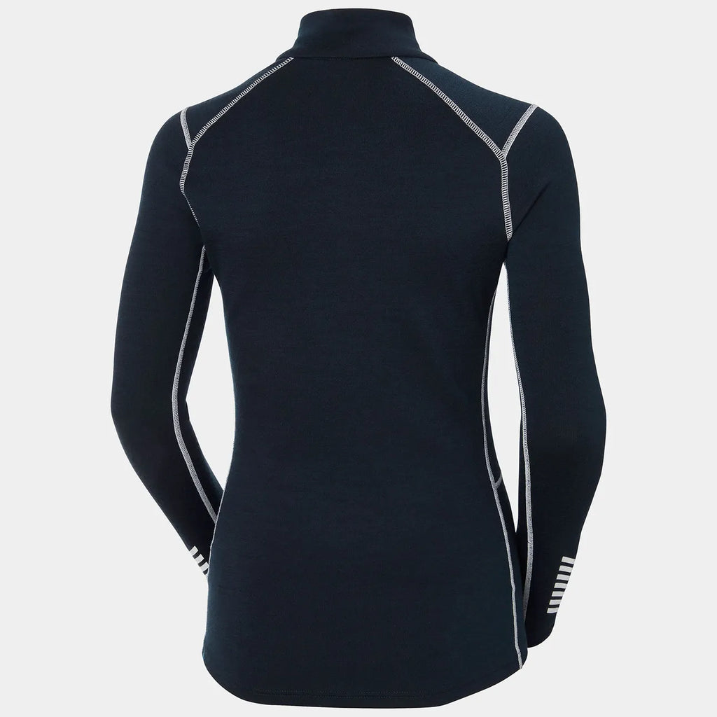 Helly Hansen Women's LIFA® Merino Midweight Half-Zip Base Layer - Navy