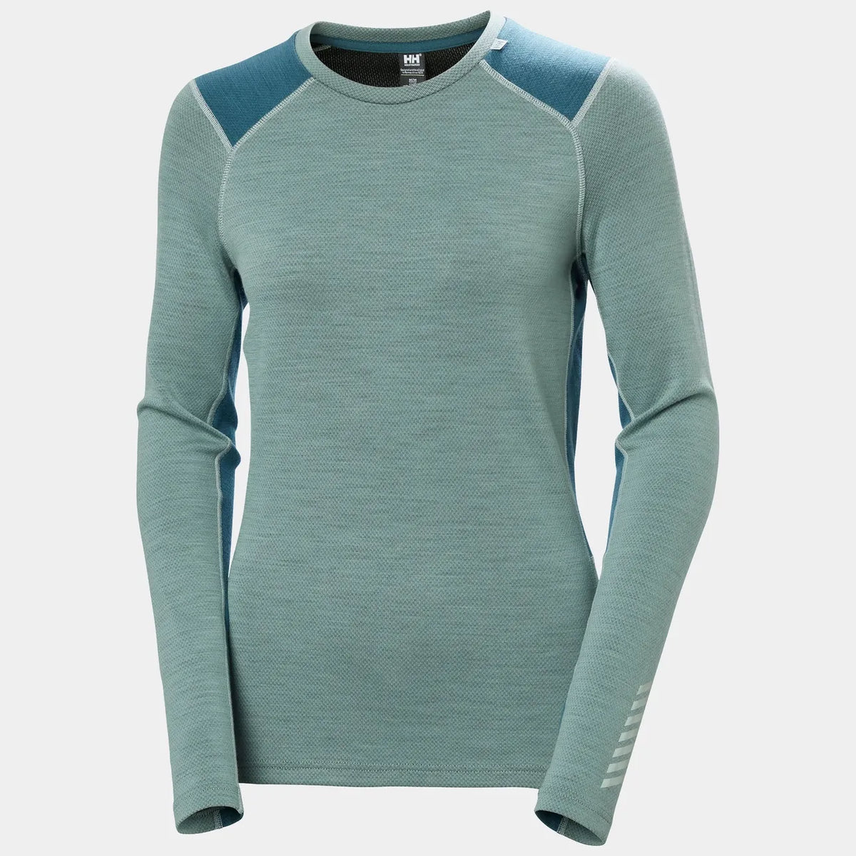 Helly Hansen Women's LIFA® Merino Midweight Crew Base Layer - Jade 2.0