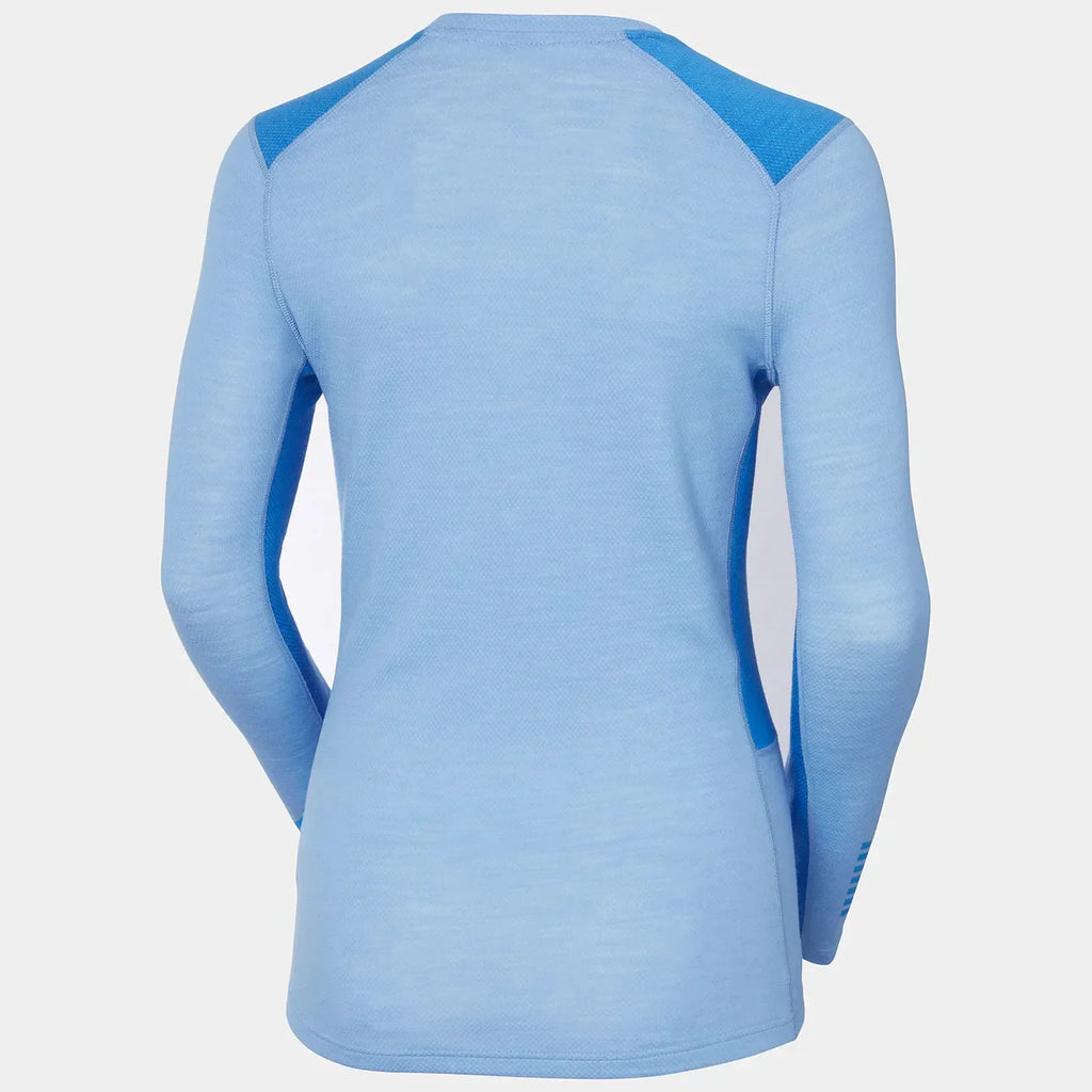 Helly Hansen Women's LIFA® Merino Midweight Crew Base Layer - Cactus