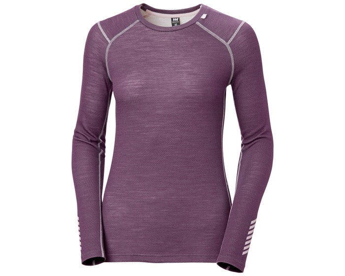 Helly Hansen Women's LIFA® Merino Midweight Crew Base Layer - Jade 2.0
