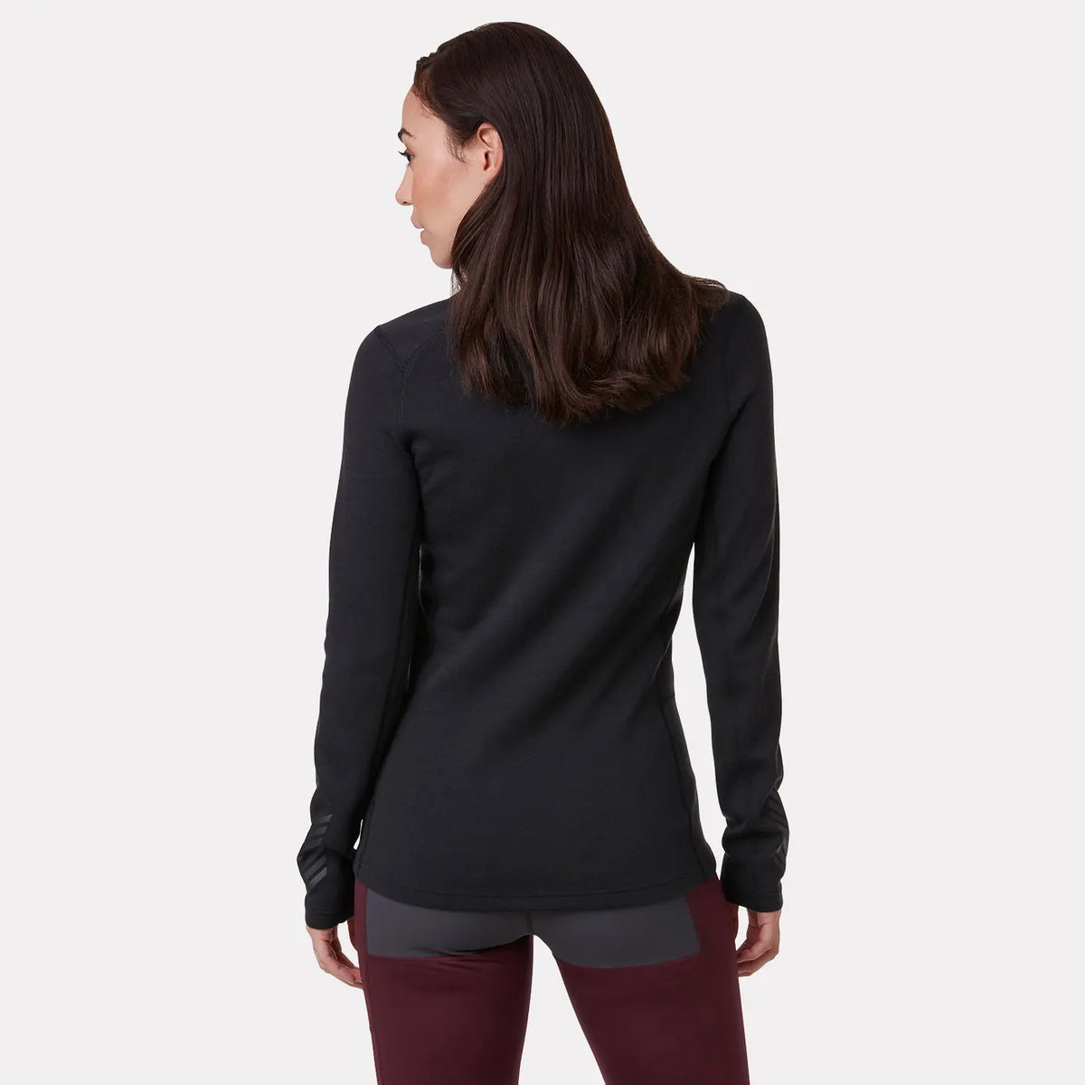 Helly Hansen Women's LIFA® Merino Midweight Crew Base Layer - Amethyst