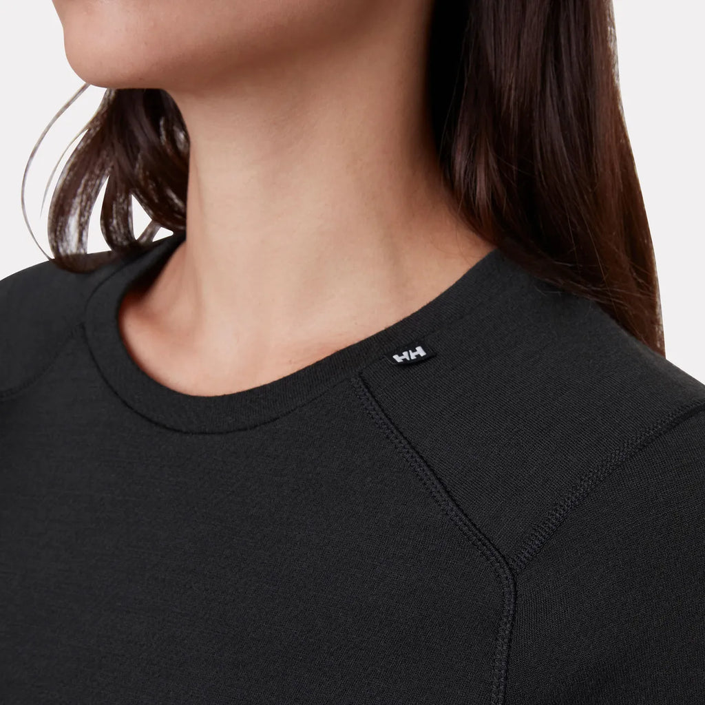 Helly Hansen Women's LIFA® Merino Midweight Crew Base Layer - Amethyst