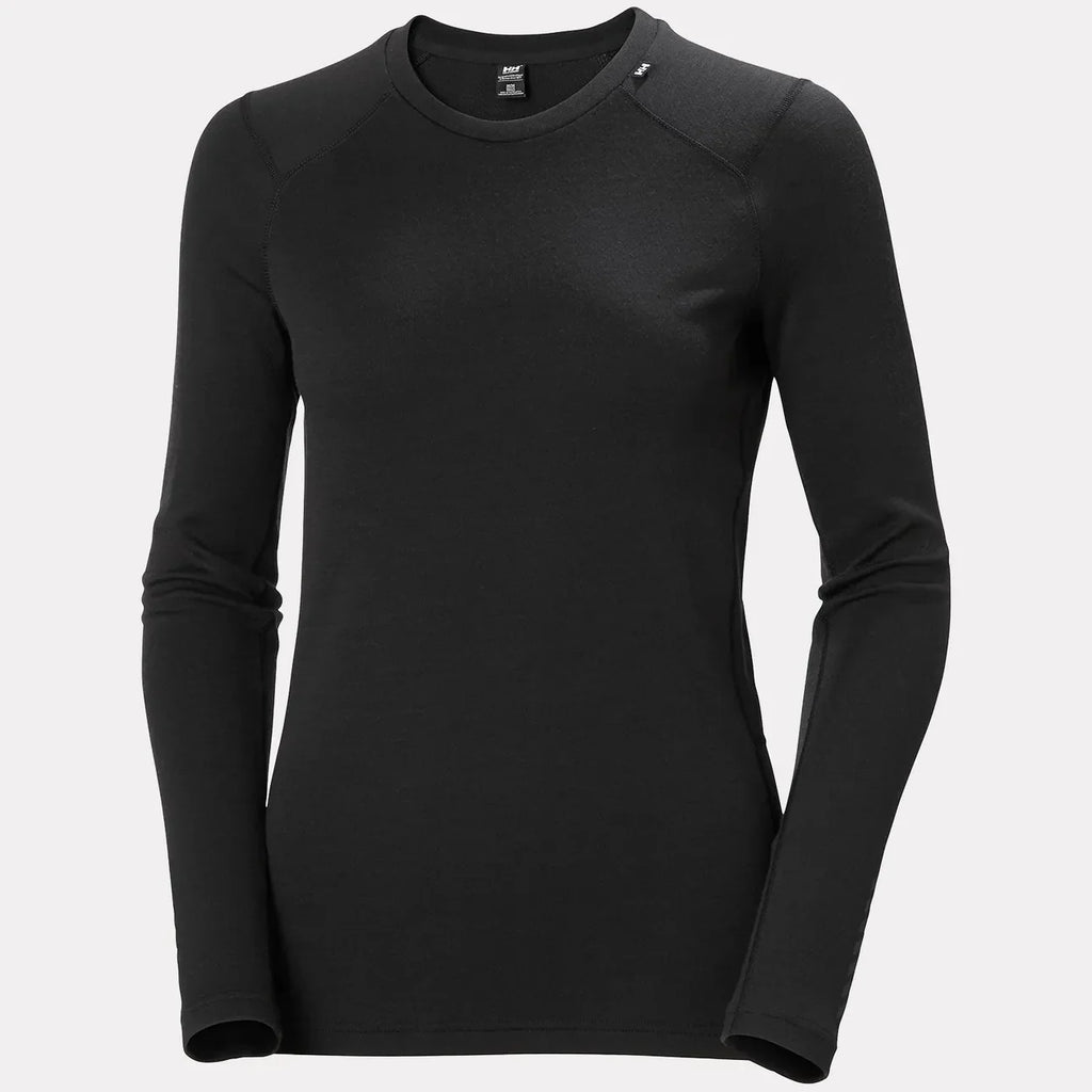 Helly Hansen Women's LIFA® Merino Midweight Crew Base Layer - Amethyst