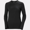 Helly Hansen Women's LIFA® Merino Midweight Crew Base Layer - Black
