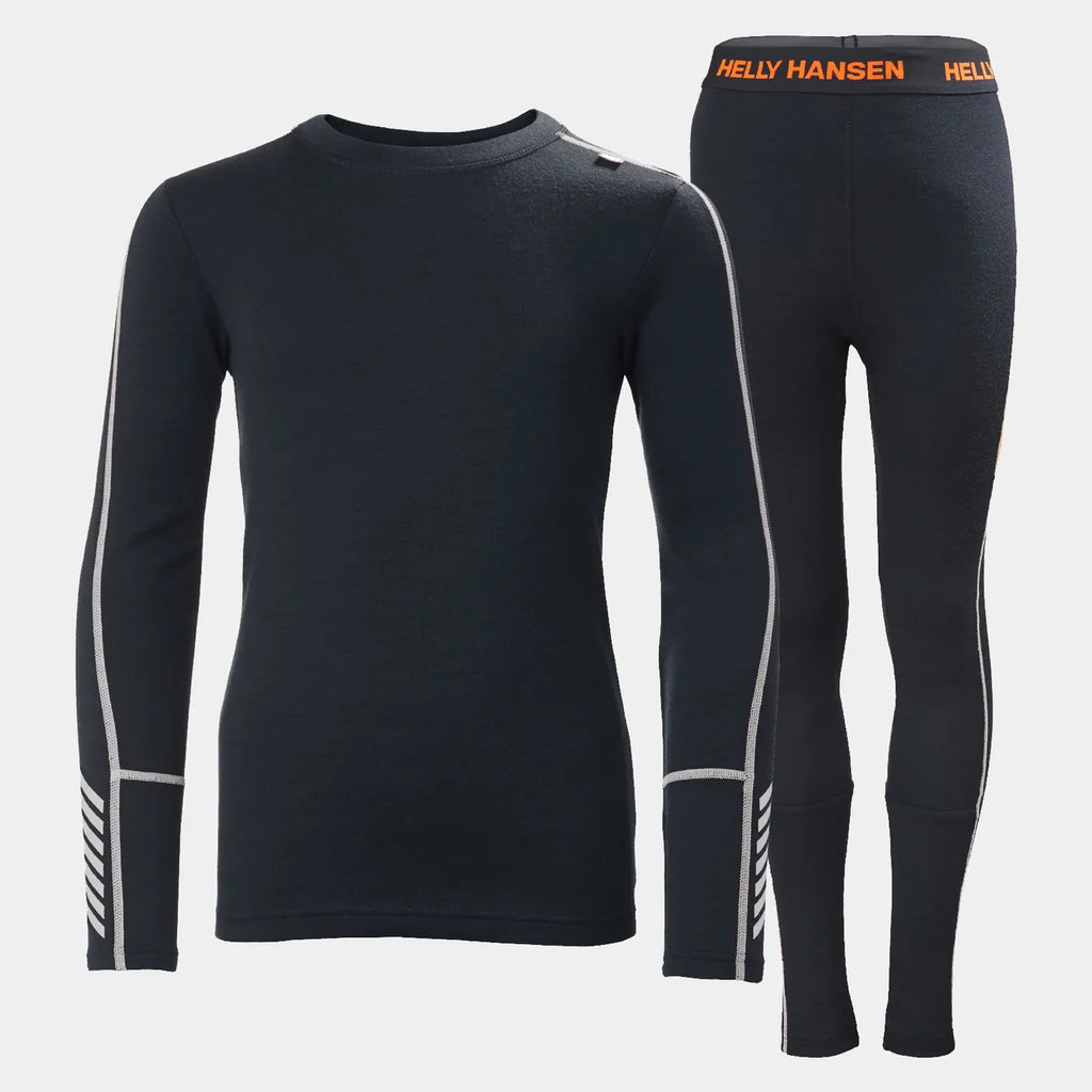 Helly Hansen Juniors’ LIFA® Merino Midweight Base Layer Set