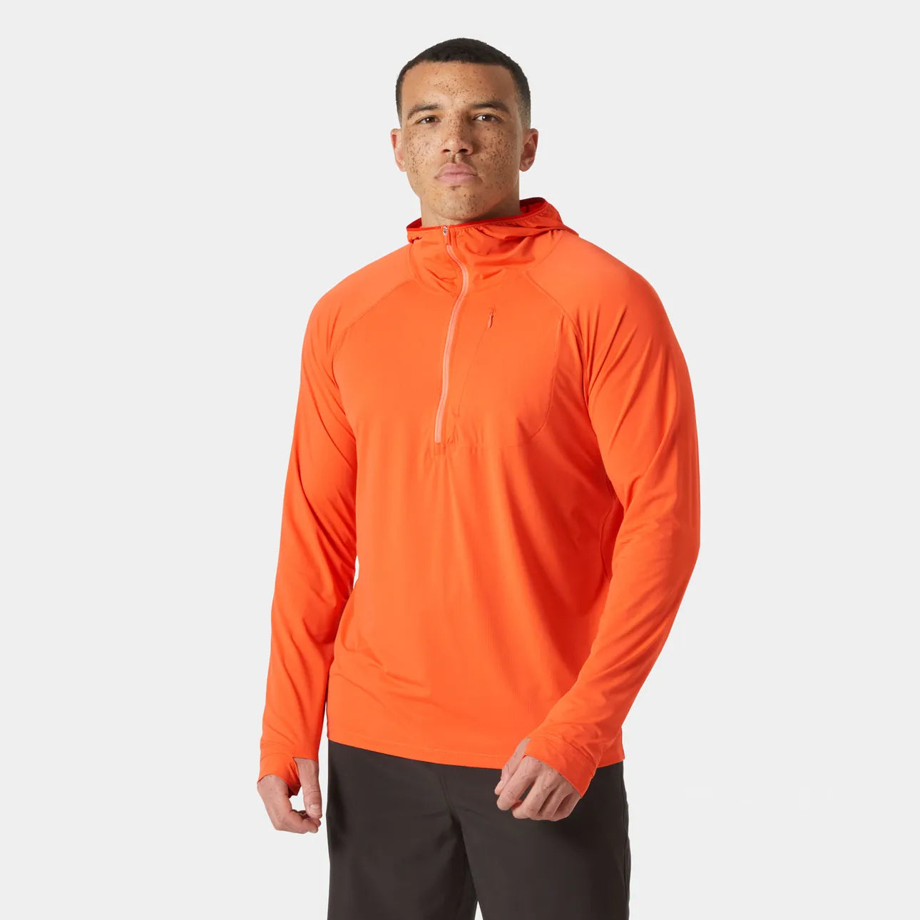 Helly Hansen Men's Shine Solen Half-Zip Sun Hoodie