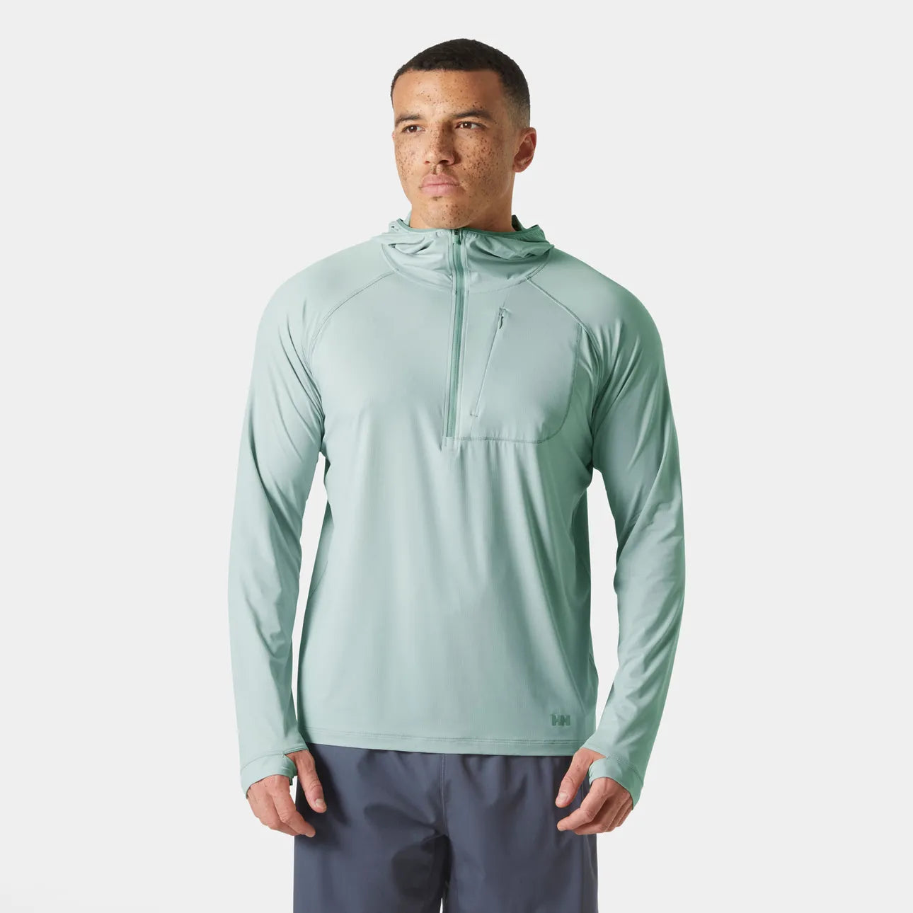 Helly Hansen Men's Shine Solen Half-Zip Sun Hoodie